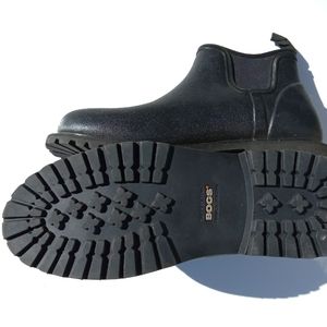 Black BOGS Wet Boots Men's 10